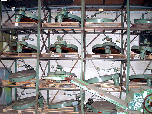 HOLLINGSWORTH 30" x 48" coilers, short staple,